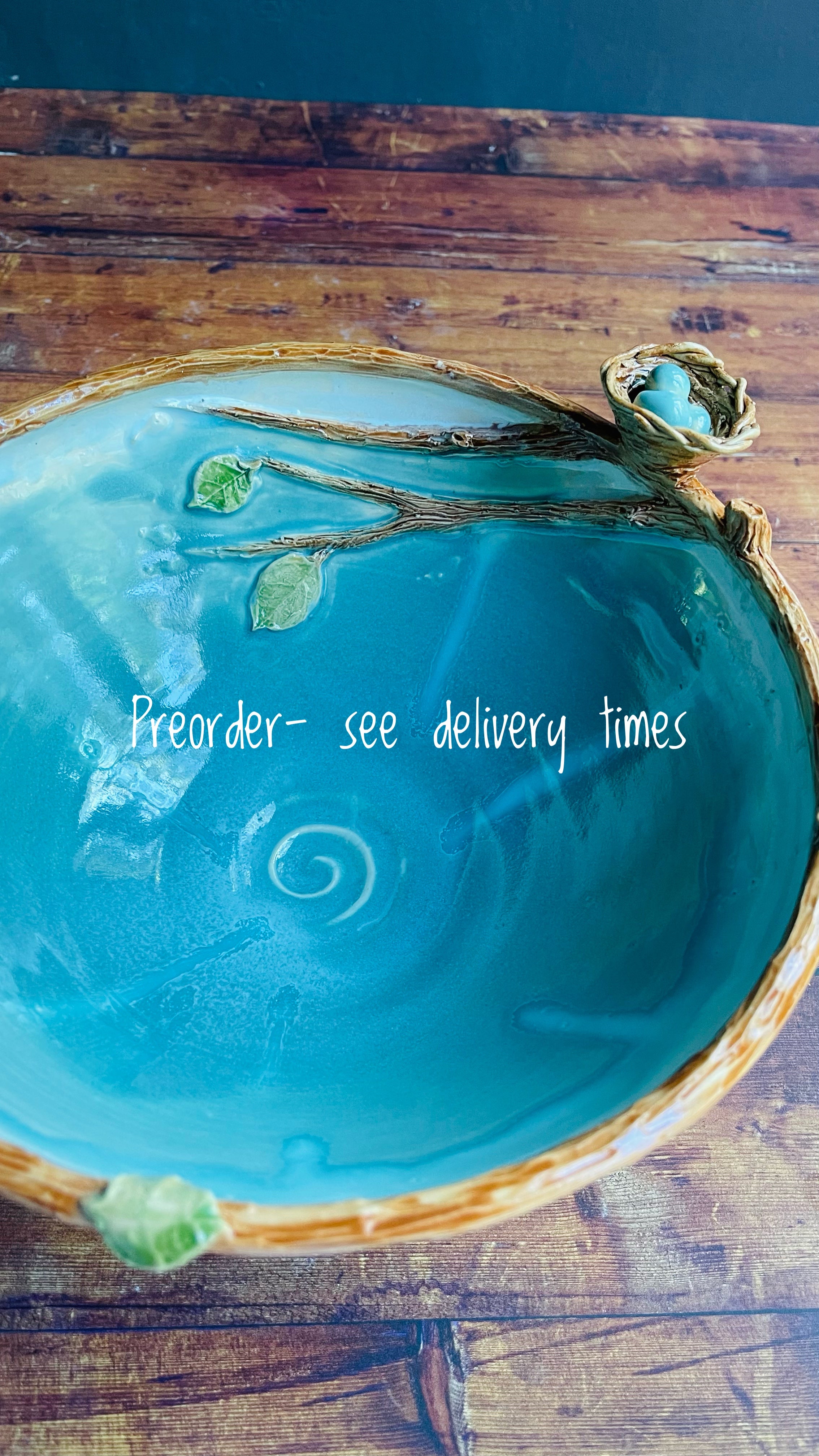 Preorders- see production times