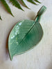Leaf  serving plate SL3 curly stem 10”L