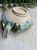 Leaf  serving plate SL4 curly stem 7 1/2”L