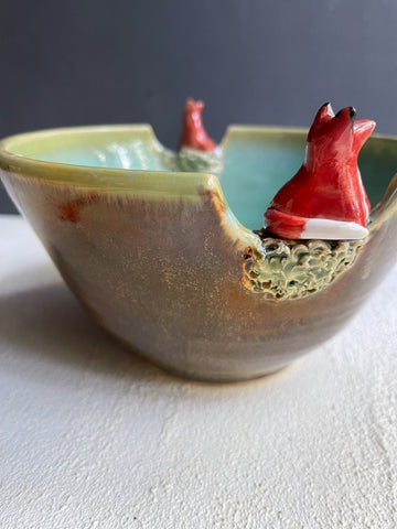 bowl f1 with fox  3 C