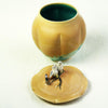 Owls and the Moon gourd shaped jar