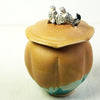 Owls and the Moon gourd shaped jar