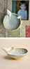 Mama and Baby Bird ceramic  bowl