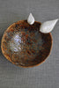 Mama and Baby Bird ceramic  bowl