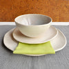 Minimalist with Gray dinnerware set, 3 pc