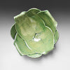 Hosta Leaf bowl 12 cup large sculptural serving vessel