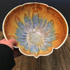 Arabesque bowl serving bowl in Mandala