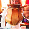 Faceted Mug in Sunday Coffee