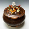 Owl and the Golden Moon jar LB3