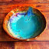 Organic Urban Rustic bowl L11 River Journey glazes 16 oz