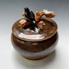 Ravens and the Golden Moon jar LB2