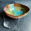 Organic Urban Rustic bowl UR4 River Journey glazes 16 oz