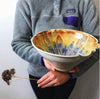 Arabesque bowl serving bowl in Mandala