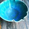 Arabesque serving bowl in Turquoise Waters