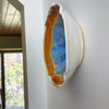 Wall Art and shallow bowl hB1 8 1/2” D