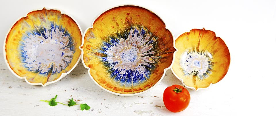 Arabesque bowls turn your table into personal expression